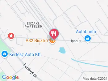 A32-es Bisztró Békéscsaba a térképen