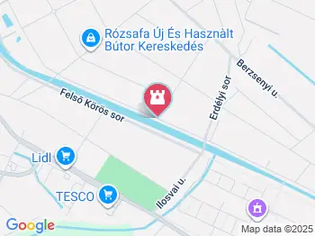 Árpád Gyógy- és Strandfürdő Békéscsaba a térképen