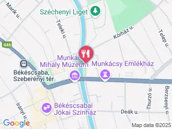 B38 Gasztrokocsma Békéscsaba a térképen