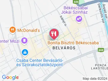 Cafe One Békéscsaba a térképen