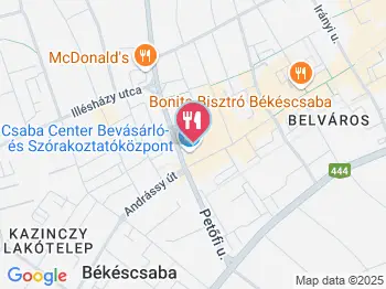 Desszert Center - Csaba Center Békéscsaba a térképen