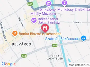 FEK Étterem és Söröző Békéscsaba a térképen