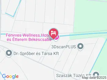 Fenyves Hotel Békéscsaba a térképen