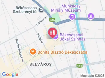 Ibsen Étterem és Kávézó Békéscsaba a térképen