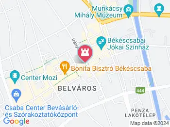 Kirándulók Békéscsaba a térképen