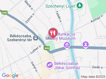 Klub Eldorádó Békéscsaba a térképen