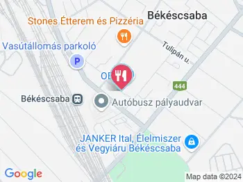 Kürtőskalács Békéscsaba a térképen