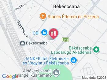 Maci Laci Söröző Békéscsaba a térképen