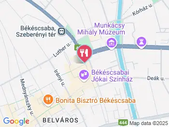 Nádor - A csabai ízek háza Békéscsaba a térképen