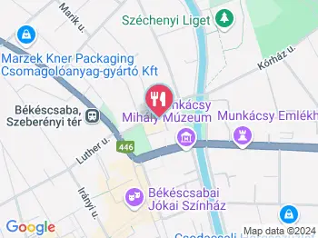 Sör/Ipar Békéscsaba a térképen