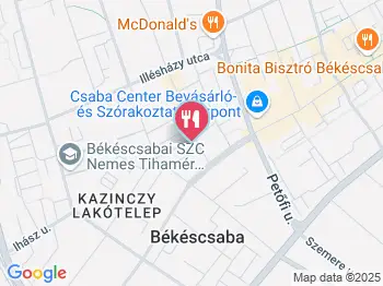 Halbolt-Szamos Vendéglő Békéscsaba a térképen