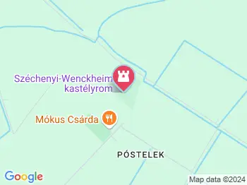 Széchenyi-Wenckheim kastélyrom Békéscsaba a térképen