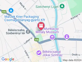 Szlovák Kultúra Háza Békéscsaba a térképen