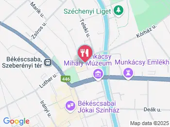 Szünet internet Kávézó Békéscsaba a térképen