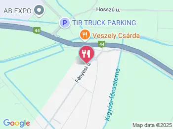 Veszely Csárda Békéscsaba a térképen