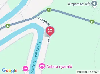 Borostyán Vendégház Békésszentandrás a térképen