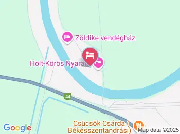 Erzsébet Nyaraló Békésszentandrás a térképen