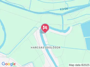 Friderikusz Nyaraló Békésszentandrás a térképen