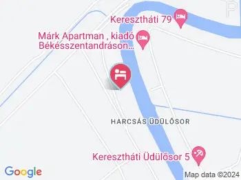 Harcsási 60 Vendégház Békésszentandrás a térképen