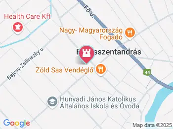 Hunyadi Kastély Békésszentandrás a térképen