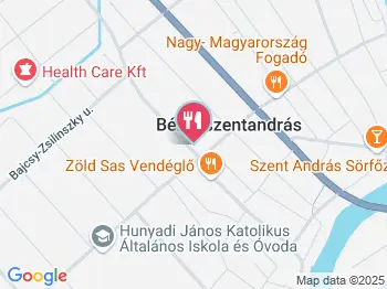 Útonálló Zabáló Békésszentandrás a térképen