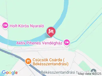 Ziza Üdülőház Békésszentandrás a térképen