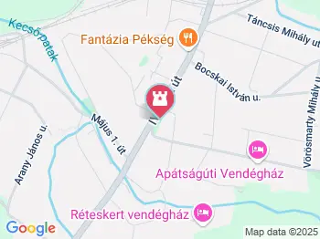 1919-es emlékmű Bélapátfalva a térképen