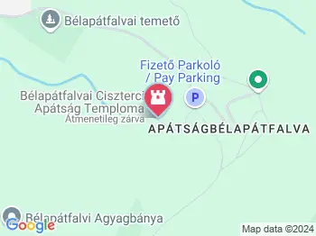 Bél-kő tanösvény Bélapátfalva a térképen