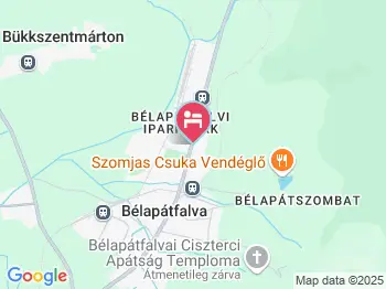 Bélkő Panzió Bélapátfalva a térképen