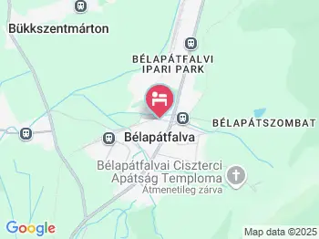 Krisztina Apartman Bélapátfalva a térképen