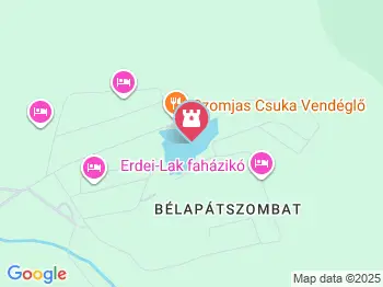 Lak-völgyi tó Bélapátfalva a térképen