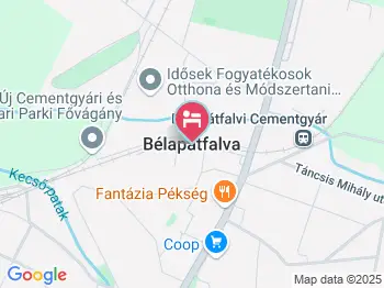 Rácz Vendégház Bélapátfalva a térképen