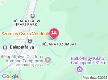 Tóparti Csend Vendégház Bélapátfalva a térképen