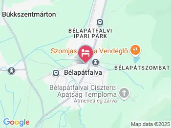 Viktória Vendégház Bélapátfalva a térképen