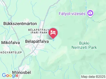 Villa Tópart Bélapátfalva a térképen