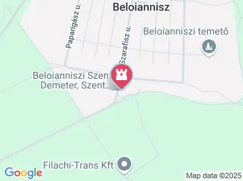 Beloianniszi Szent Demeter, Szent Konstantin és Szent Heléna görög ortodox templom Beloiannisz a térképen