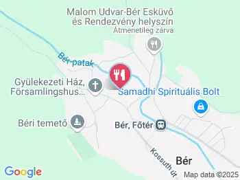 Malom Udvar Étterem Bér a térképen