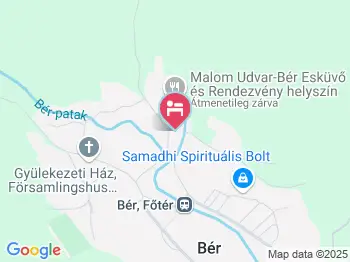 Malom Udvar Vendégház Bér a térképen