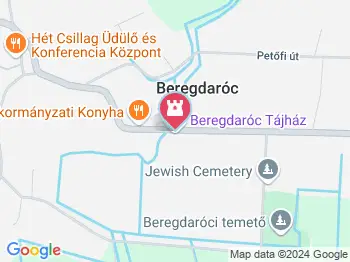 Beregdaróc Tájház Beregdaróc a térképen
