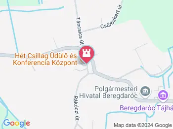 Református Egyházközség temploma Beregdaróc a térképen