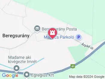 Beregsurányi református templom Beregsurány a térképen