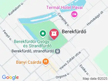 Berekfürdői Termál- és Strandfürdő Berekfürdő a térképen