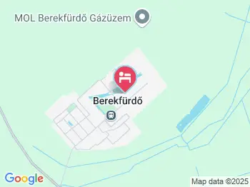 Gere Vendégház Berekfürdő a térképen