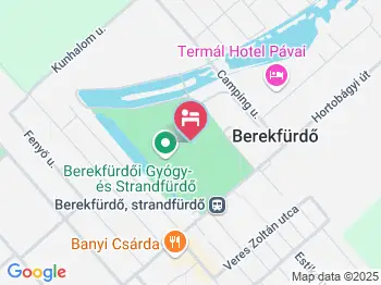 Touring Hotel Berekfürdő Berekfürdő a térképen
