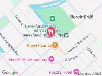 Jófalat Vendéglő Berekfürdő a térképen