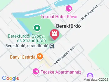 Mátyás király-díszkút Berekfürdő a térképen