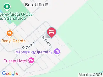 Minilux Apartman Berekfürdő a térképen