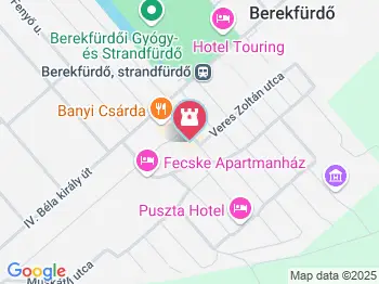 A szovjet repülőtér titkai múzeum Berekfürdő a térképen