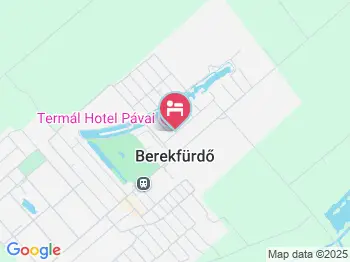 Termál Hotel Pávai Berekfürdő a térképen