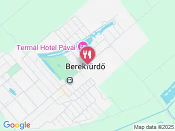Thermál Hotel Szivek étterme Berekfürdő a térképen